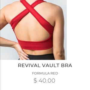 Alphalete revival vault bra